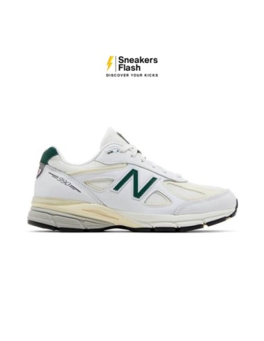 NEW BALANCE 990 V4 MADE IN USA WHITE GREEN - U990TC4