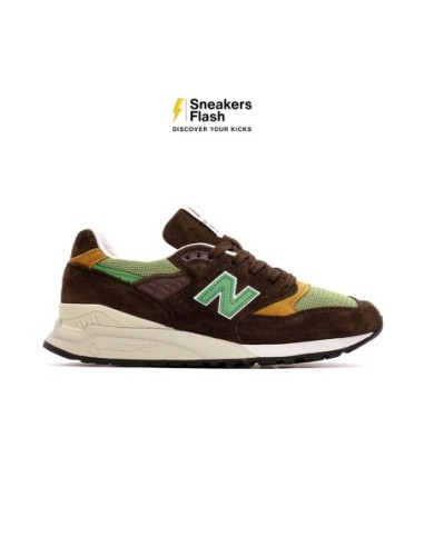 NEW BALANCE 998 MADE IN USA BROWN GREEN - U998BG