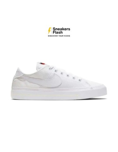 NIKE COURT LEGACY CANVAS WHITE - CW653910