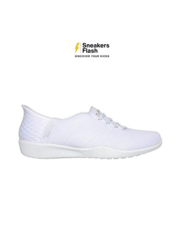 SKECHERS SLIP INS NEWBURY ST LIGHTLY WHITE - 100439WHT