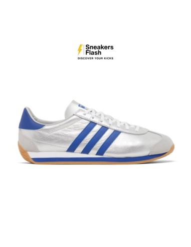 ADIDAS COUNTRY OG MATTE SILVER BRIGHT BLUE - IE4230