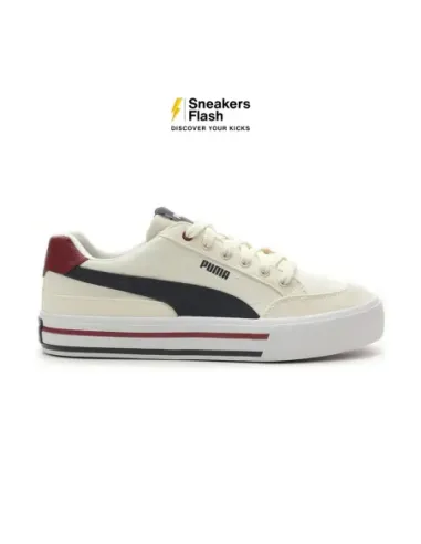 PUMA COURT CLASSIC VULC FS WARM WHITE NAVY - 39635301