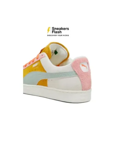 PUMA SUEDE ICONS OF UNITY 1 WARM WHITE YELLOW - 39375001