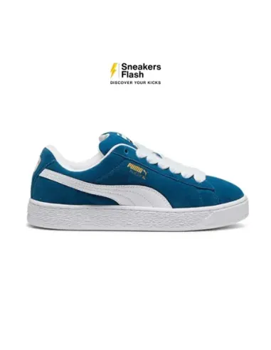 PUMA SUEDE XL BLUE OCEAN TROPIC WHITE - 39520506