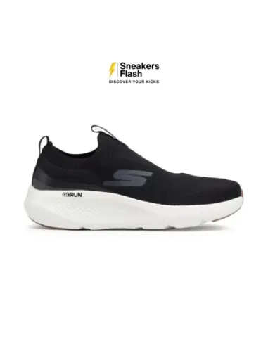 SKECHERS GO RUN ELEVATE BLACK WHITE - 220185BKW