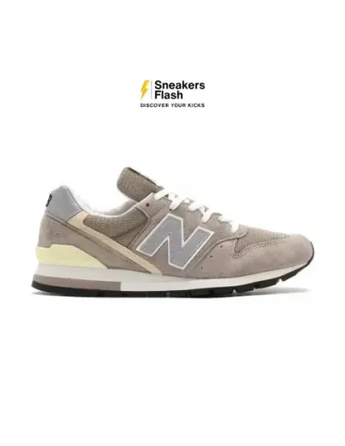 NEW BALANCE 996 MADE IN USA GREY SILVER - U996GR