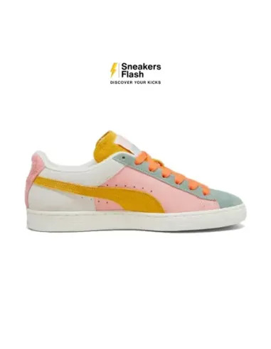 PUMA SUEDE ICONS OF UNITY 1 WARM WHITE YELLOW - 39375001