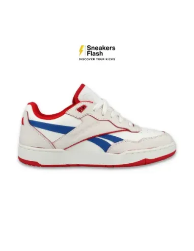 REEBOK BB 4000 II LOW CHALK VECTOR BLUE RED - 100074739