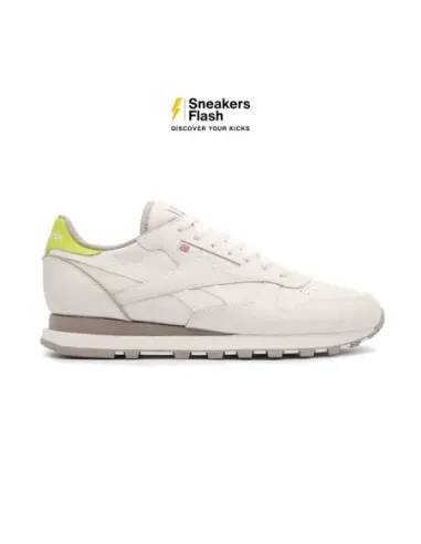 REEBOK CLASSIC LEATHER CHALK WHITE YELLOW - 100074343