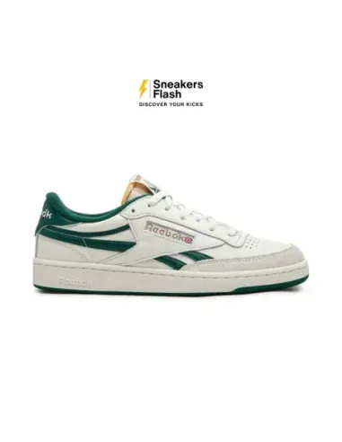 REEBOK CLUB C REVENGE VINTAGE CHALK DARK GREEN - 100205043