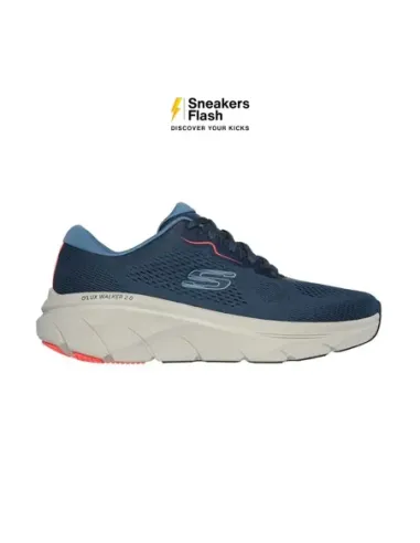 SKECHERS SPORT D LUX WALKER 2 NAVY BLUE - 232714NVBL