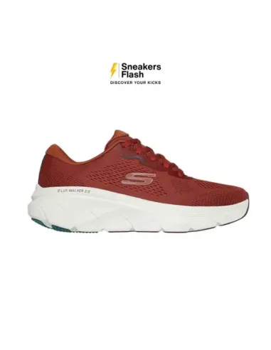 SKECHERS SPORT DLUX WALKER 2 RED RUST - 232714RUST