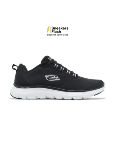 SKECHERS SPORT FLEX APPEAL 5 BLACK - 150201BKW