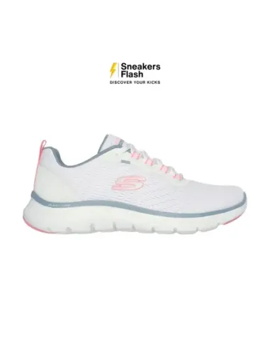 SKECHERS SPORT FLEX APPEAL 5 WHITE - 150201WPKB