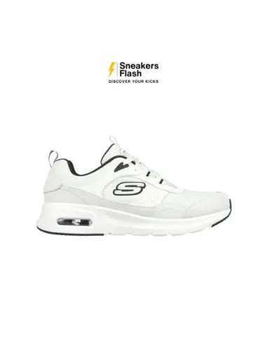 SKECHERS SPORT SKECH AIR COURT WHITE BLACK - 232646WBK