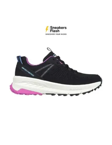 SKECHERS SPORT SWITCH BACK BLACK PINK - 180162BKPR