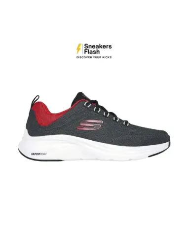 SKECHERS SPORT VAPOR LITE GREY BLACK - 232626BKRD