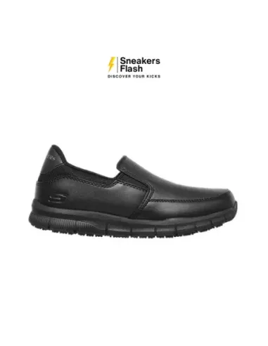 SKECHERS WORK NAMPA ANNOD BLACK - 77236BLK