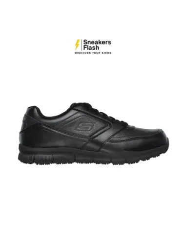 SKECHERS WORK NAMPA TRIPLE BLACK - 77156BLK