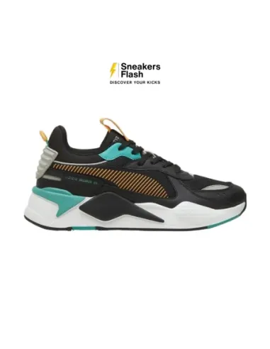 PUMA RS X GEEK BLACK SPARKLING GREEN - 39117413