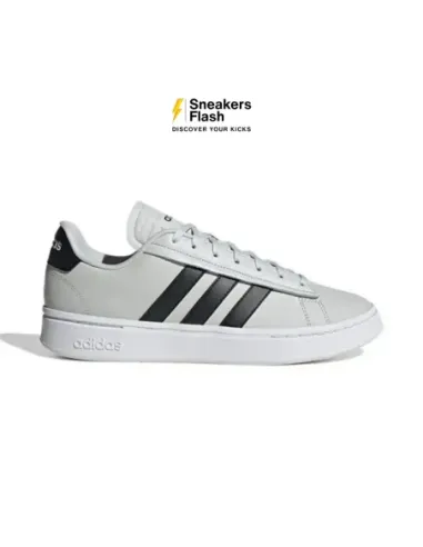 ADIDAS GRAND COURT ALPHA WHITE BLACK GREY - IF8082