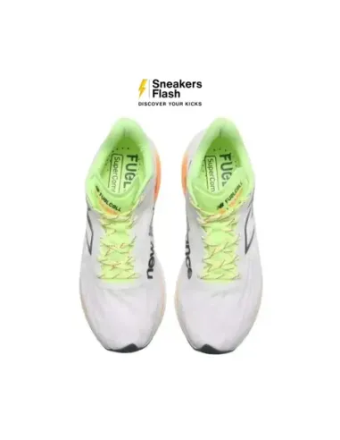 NEW BALANCE FUELCELL SUPERCOMP TRAINER V2 WHITE LIME - MRCXCA3