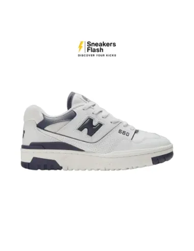 NEW BALANCE 550 WHITE DARK MERCURY - BBW550BA