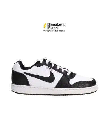 NIKE EBERNON LOW PANDA BLACK WHITE - AQ1774102