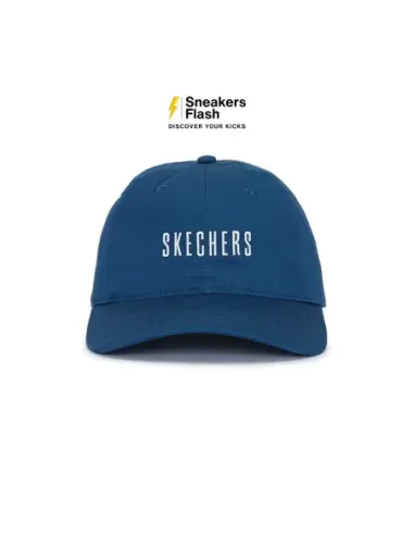 Topi Baseball Pria SKECHERS CAP MEN BLUE - SHM2405BL