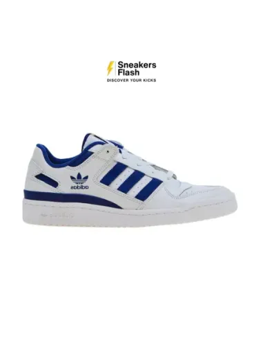 Sepatu Sneakers Pria ADIDAS FORUM LOW CL WHITE VICTORY BLUE - IG3777