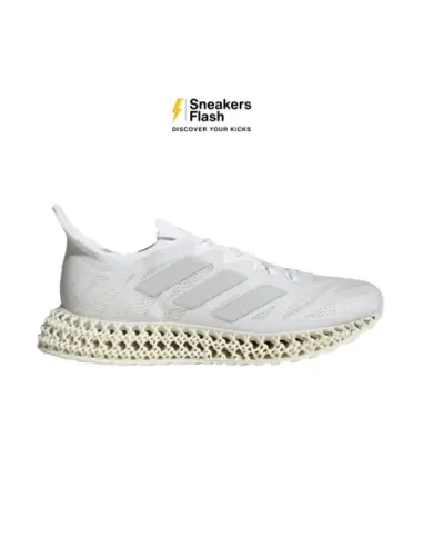 Sepatu Lari Pria ADIDAS 4DFWD 3 TRIPLE WHITE - IG8987