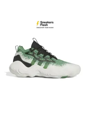 Sepatu Basket Pria ADIDAS TRAE YOUNG 3 LOW GREY GREEN - IE2703