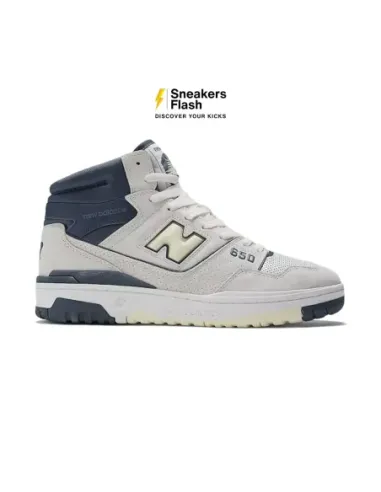 Sepatu Sneakers Pria NEW BALANCE 650 SEA SALT NAVY DAWN GLOW - BB650RVN