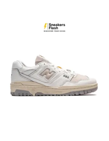 Sepatu Sneakers Pria NEW BALANCE 550 WHITE TIMBERWOLF - BB550PWG