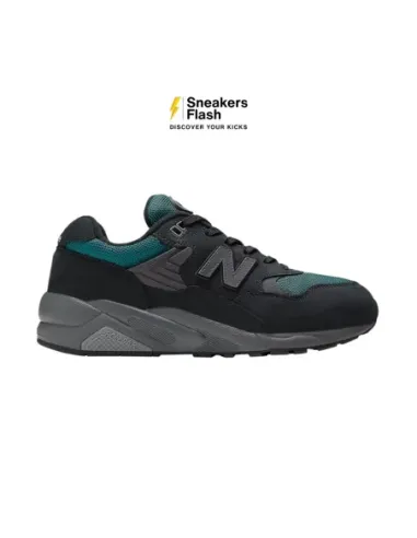 Sepatu Sneakers Pria NEW BALANCE 580 BLACK VINTAGE TEAL - MT580VE2