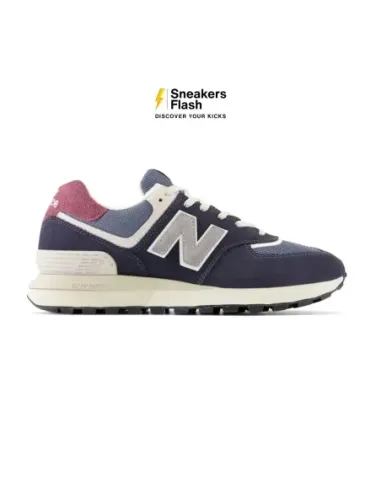 Sepatu Sneakers Pria NEW BALANCE 574 LEGACY NAVY GREY PINK - U574LGFN