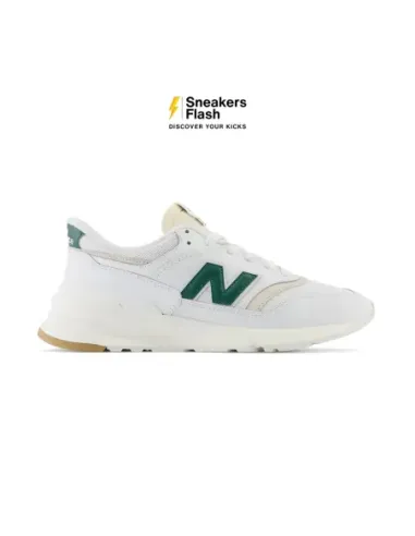 Sepatu Sneakers Pria NEW BALANCE 997R WHITE NIGHTWATCH GREEN - U997RGA