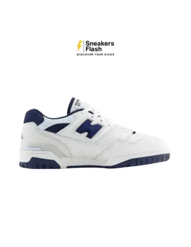 Sepatu Sneakers Pria NEW BALANCE 550 WHITE NAVY QUARRY BLUE - BB550NQB