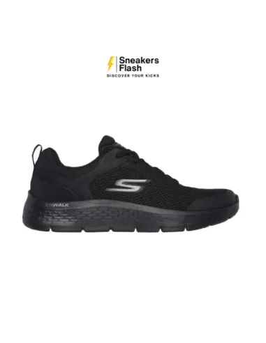 Sepatu Training Pria SKECHERS GO WALK FLEX TRIPLE BLACK - 216495BBK