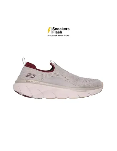 Sepatu Training Pria SKECHERS SPORT D LUX WALKER 2 TAUPE WHITE - 232722TPE