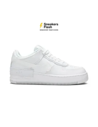 NIKE AIR FORCE 1 LOW SHADOW TRIPLE WHITE - CI0919100