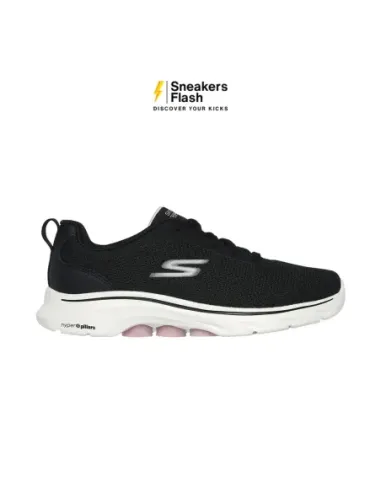 SKECHERS GO WALK 7 BLACK PINK - 125207BKPK