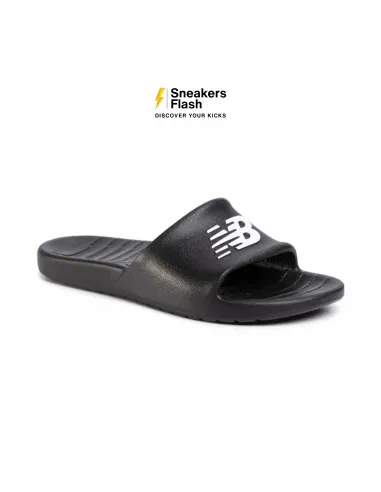 NEW BALANCE SLIDES 100 BLACK - SUF100BK