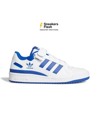 ADIDAS FORUM LOW WHITE ROYAL BLUE - FY7756