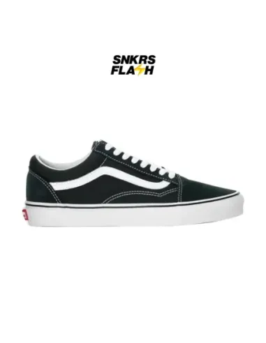 VANS UA OLD SKOOL CANVAS BLACK TRUE WHITE - VN000ZDF1WX