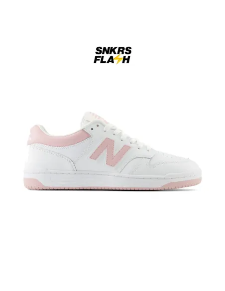 NEW BALANCE 480 WHITE PINK - BB480LOP