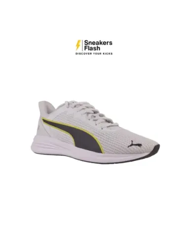 PUMA TRANSPORT MODERN FEATHER GRAY YELLOW BLAZE BLACK - 37703011