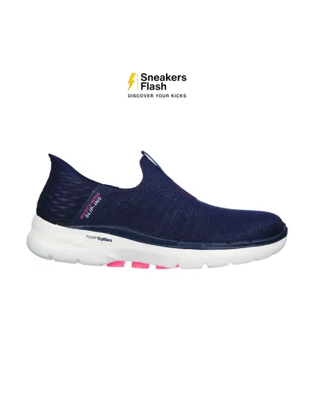 SKECHERS GO WALK 6 NAVY - 124569NVY