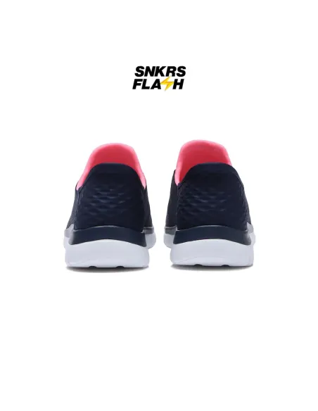 SKECHERS SPORT SUMMITS NAVY PINK - 150123NVPK