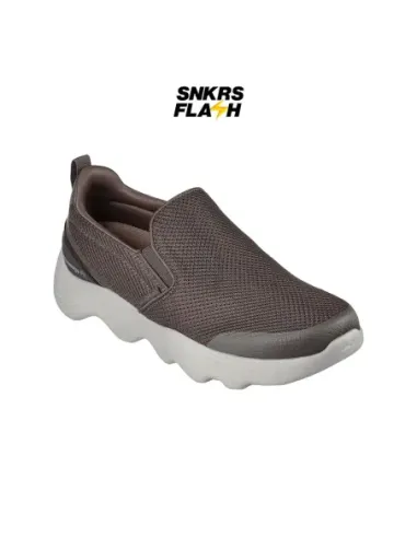 SKECHERS GO WALK MASSAGE FIT TAUPE - 216408TPE